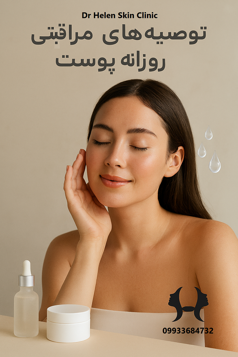 راهنمای جامع مراقبت روزانه از پوست: روتین پوستی ایده‌آل شما با تایید متخصصان کلینیک دکتر هلن